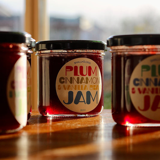 Plum, Cinnamon & Vanilla Bean Jam